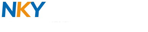 nky logo main white text